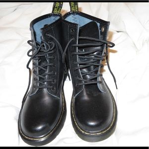 Black Combat Boots